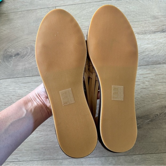 New Quince 100% Leather Huarache Flats Shoes Sz 7.5 - Picture 7 of 10